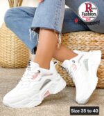 Women’s "Pure & Simple" Heart Print Sleeveless Nightdress with Ruffle Hem - Image 5