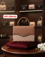 MENGDIDAISHU/Mengdi Kangaroo New Fashion Handbag Commuter's All-Matching Shoulder Messenger Bag Women's Bag Small - Image 6