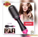 Electric Hair Straighter Comb 2 in 1 Multifunction Negative Ion Hair Dryer and Volumizer Hair Curler Brush Wet And Dry Use - Image 3