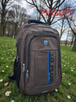 Backpack Men's Large Capacity Business Travel Backpack Travel Journey Bag High School Junior High School College Students Bag - Image 4