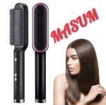 Professional Hair Straightener Brush Comb Fast Heating Anti-Scald Dual Voltage Straight Hair Brush Hot Comb Straight Curly Hair - Image 3