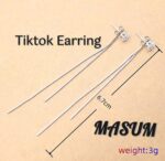 The Love Collection Sterling Silver Knot Stud Earrings - Image 2