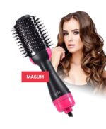 Electric Hair Straighter Comb 2 in 1 Multifunction Negative Ion Hair Dryer and Volumizer Hair Curler Brush Wet And Dry Use - Image 6