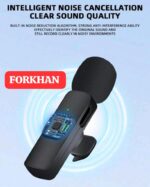 K9 Wireless Lavalier Type-C Double Microphone Upgraded Plug-Play Auto-Syncs Mic For Vlogs Interview Youtubers (NO APP or Bluetooth Needed) - Image 9