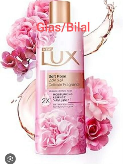 International Thailand product Skin care product LUX body wash Soft Rose Shower Gel used for male/female - 250 ml