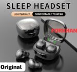 Wireless Invisible Earbuds Headphones with Digital Display Mini Side Sleep Comfortable Bluetooth Earphones Black - Image 3