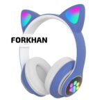 【Hot item】 LED Cute Cat Ears Headphones Headset with Mic TF FM Kid Girl Stereo Music Earbud Kitten Earphone Gift - Image 7