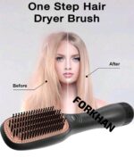 Fast Hair Straight: Negative Ion Protection 1-in-3 Hair Dryer Brush Overheated Heated Lightweight Hair Straightening Tool - Image 3