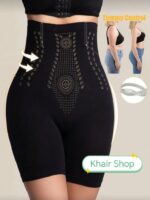 Women’s Seamless High-Waisted Tummy Control Shapewear Shorts – Instant Body Shaper & Butt Lifter - Image 3