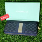 Michael Kors Jet Set Travel Continental Logo Striped Zip Wallet 8.5"L/4"H/1.25"W - Image 4