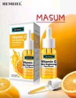 The image shows the Hemeiel Vitamin C Skin Brightening Face Serum.