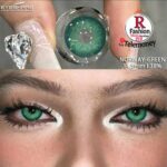 Bella Almond Brown Elite Color Contact Lens contact lens with Rgular Kit Box. Bella Elite Series. - Image 2