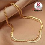 Fashion Jewelry Stainless Steel Women's Anklet Women's Jewelry Multilayer Gold colour Anklet - Image 2