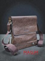 JEEP BULUO Luxury Brand Messenger Bag Men Leather Business Shoulder Bags For Man Crossbody Bag Male Handbag - Image 5