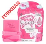 Beauty White Soap with Sea Buckthorn & Snail Extract – 10x Power Whitening Micro-Peeling Soap (5pcs x 70g) - Image 3