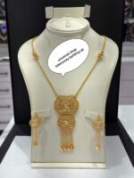 Unique Design Golden Color Jewellery Set - Image 2