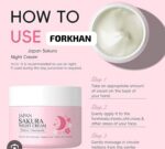 Original Japan Sakura Day Cream with Vitamin C & Hyaluronic Acid (30g) - Image 5