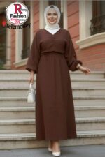 Women Casual Hijab Dress - Image 8