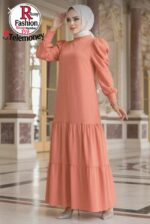 Women Casual Hijab Dress - Image 4