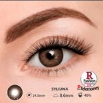 Bella Almond Brown Elite Color Contact Lens contact lens with Rgular Kit Box. Bella Elite Series. - Image 3