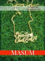 Customize Couple Heart Name Necklace With Butterfly Best Personalized Gift For Wife Anniversary Gift Valentine's day Gift - Image 9