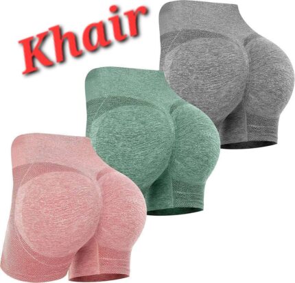 Women Yoga Shorts High Waist Workout Shorts Fitness Yoga quick-dry Fitness Ladies Yoga Gym Running Short Pants Pants Sportswear