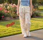 Styli Plus Size Women Floral Print Top and Pyjama Set - Image 4