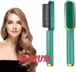 Professional Hair Straightener Brush Comb Fast Heating Anti-Scald Dual Voltage Straight Hair Brush Hot Comb Straight Curly Hair - Image 4