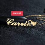 Customize Couple Heart Name Necklace With Butterfly Best Personalized Gift For Wife Anniversary Gift Valentine's day Gift - Image 6