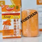 VEET GOLD Carrot Super Whitening Soap-250g - Image 2