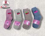 Combo Of 5 Pairs Teddy bear Print Ankle Socks for Women - Image 4