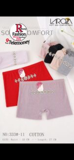 Pure cotton girl underwear safety pants students middle aged and young children little baby girls anti glare shorts mid waist bottom for girls - Image 4