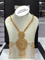 Unique Design Golden Color Jewellery Set - Image 5