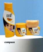 Cross-Border Papaya Scrub Shower Gel Mild Moisturizing Taste Clean Moisturizing Cleansing Skin Care Turmeric Quicksand Shower Gel - Image 3