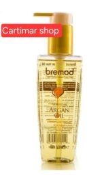 This is a bottle of Bremod Performance Moroccan Argan Oil Intense Moisturizing Treatment. - Image 3