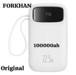 Baseus Qpow Digital Display 22.5W Quick Charging 20000mAh Power Bank - With Type-C Cable - Image 4