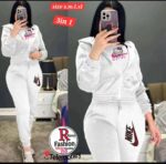 Women Tracksuits High Waist Stretchy Sportswear Matching Outfits Two Piece Sets - Image 3