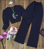 Women's 2-Piece Printed Crop Top & Jogger Set - Image 6