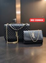 Luxury Quilted Handbag & Matching Wallet 2-Piece Set - Image 4