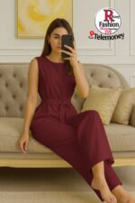 Premium Long Button-Down Tunic Set – 2-Piece Casual Co-Ord with Matching Pants