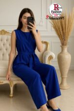 Premium Long Button-Down Tunic Set – 2-Piece Casual Co-Ord with Matching Pants - Image 4