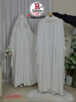 Rony Fashion French Khimar & Abaya Set (No. 003) – Premium Flowy Niqab-Style Modest Hijab Outfit - Image 4