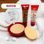 Max Vitamin Mix 3-in-1 Professional Makeup Set (Primer, Foundation & Powder)