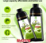 Naturals Apple Black & Dark Brown Hair Shampoo Dye – Ammonia-Free, 400ml