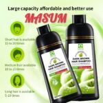 Naturals Apple Black & Dark Brown Hair Shampoo Dye – Ammonia-Free, 400ml - Image 3
