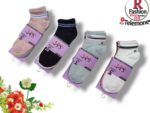 4 Pairs Cotton Summer Trendy Pattern Socks - Breathable Mesh Thin Comfy Casual Style Unisex Socks For Kids 1-4Years - Image 6