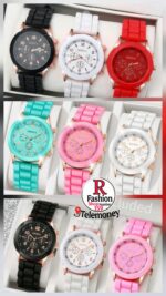 Special Shaped Silicone Ladies Fashion Watch - Image 9