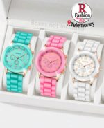 Special Shaped Silicone Ladies Fashion Watch - Image 8