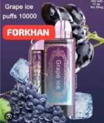 FORKHAN Grape Ice disposable vape with 10,000 puffs. - Image 7