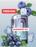 FORKHAN Grape Ice disposable vape with 10,000 puffs.